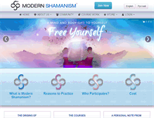 Tablet Screenshot of modernshamanism.org